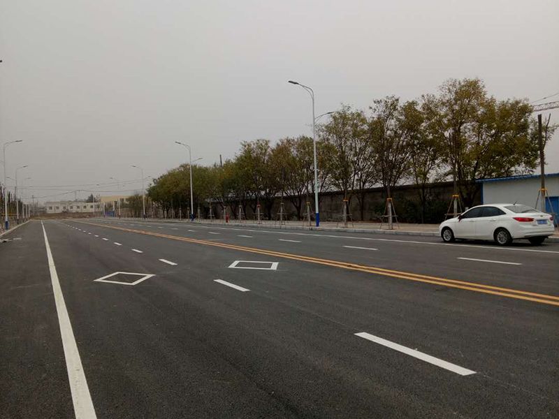宋元瓷規(guī)劃二路道路、綠化及配套設(shè)施實(shí)景圖